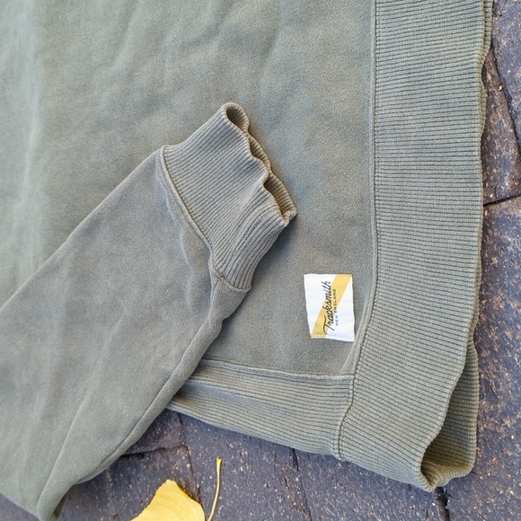 Tracksmith Trackhouse Crew, Green, Men's M - Picture 4 of 16
